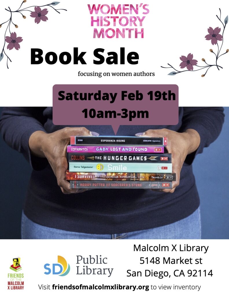 Women History Month Book Sale