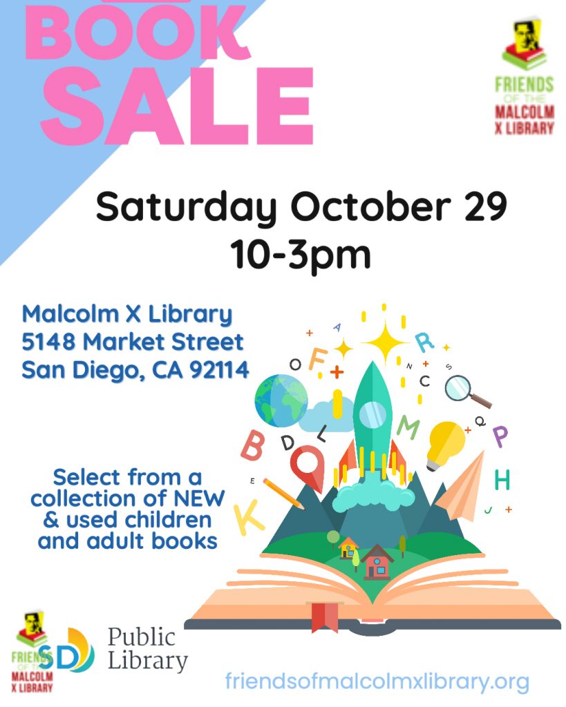 Friends Monthly Book Sale 10/29